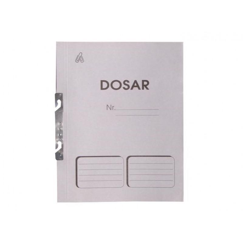 Dosar carton alb pentru incopciat, coperta 1/1