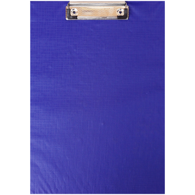 Clipboard A4 plastic albastru suport documente cu clema metalica Adison