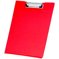 Clipboard A4 plastic dublu suport documente cu clema metalica culori diverse Adison