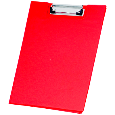 Clipboard A4 plastic dublu suport documente cu clema metalica culori diverse Adison