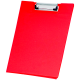 Clipboard A4 plastic dublu suport documente cu clema metalica culori diverse Adison