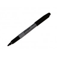 Marker permanent negru cu varf rotund