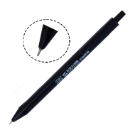 Pix negru cu mecanism 0.7 MM, Silky
