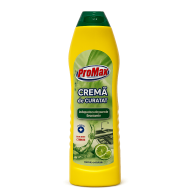 Crema curatat ProMax microcristale citrice 500 ml bucatarie baie