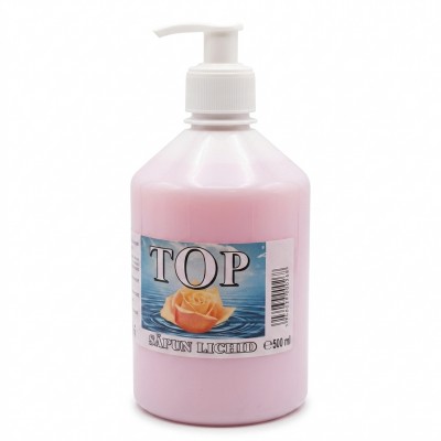 Sapun lichid de maini cu pompita dozatoare pentru baie 500 ml Top