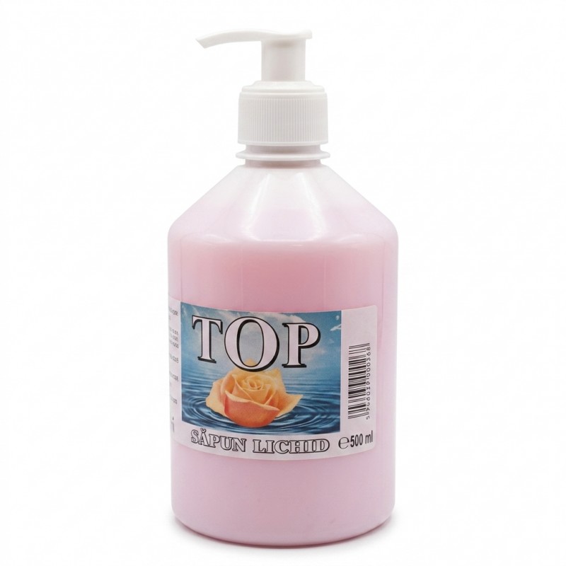 Sapun lichid de maini cu pompita dozatoare pentru baie 500 ml Top