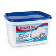 Tablete efervescente cu clor activ dezinfectant pentru suprafete 300 pastile Mediclor