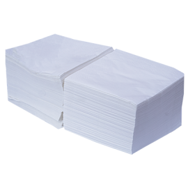 Servetele masa albe 2 straturi 33x33 cm 250 buc