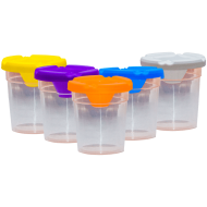 Pahar pictura cu capac Okerman 5 buc/set