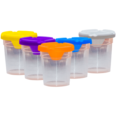 Pahar pictura cu capac Okerman 5 buc/set