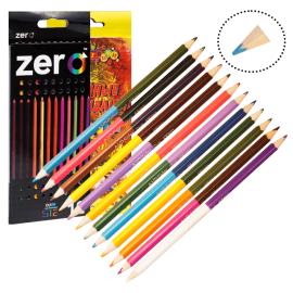Set creioane colorate cu 2 capete 12 culori