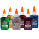 Lipici lichid cu sclipici, 40 ml, set 12 bucăți