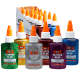 Lipici lichid cu sclipici, 40 ml, set 12 bucăți