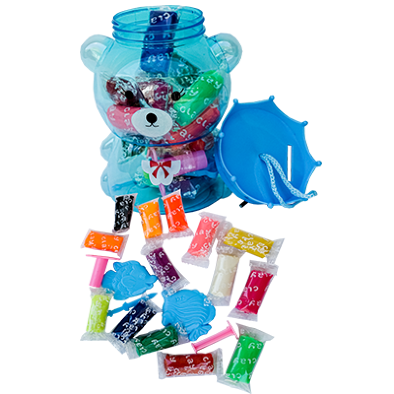 Plastilina pentru copii 14 culori Ursulet