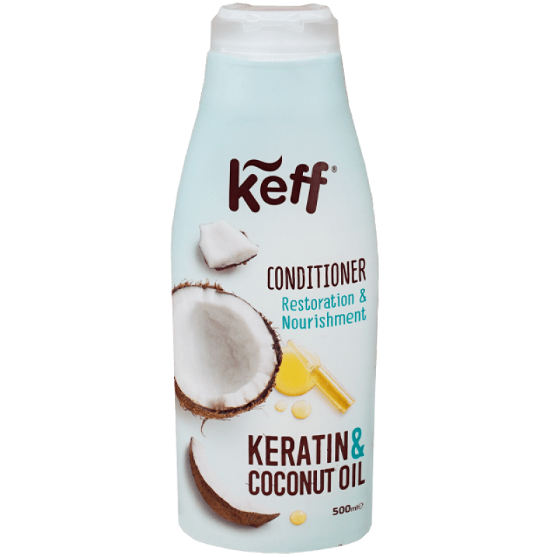 Balsam pentru păr uscat Sano Keff Coconut 500 ml 