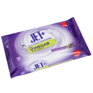 Șervețele umede universale Sano Jet Wipes cu oțet, 50 bucăți