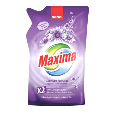 Balsam de rufe Sano Maxima Refill, 1 litru, Lavandă