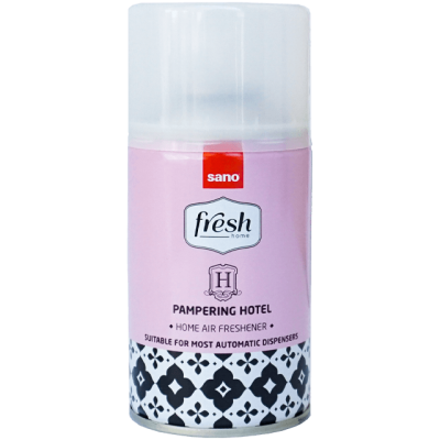 Odorizant de cameră pentru aparatele electrice Sano Fresh Automatic Pampering Hotel, 250 ml 