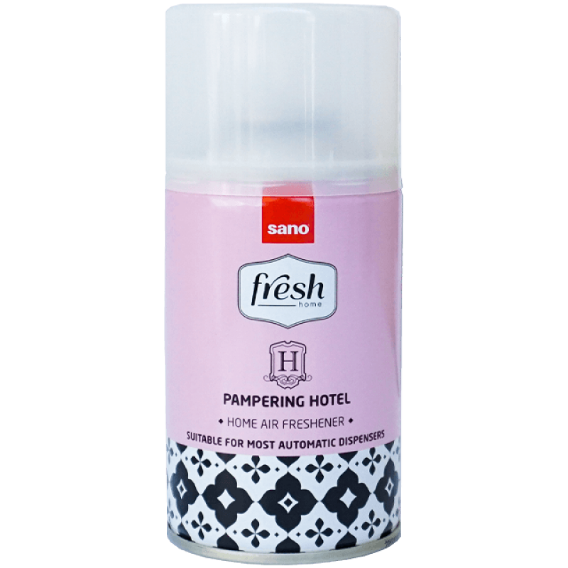 Odorizant de cameră pentru aparatele electrice Sano Fresh Automatic Pampering Hotel, 250 ml 