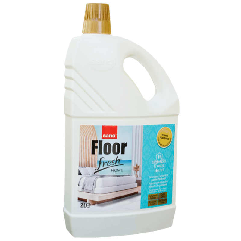 Detergent concentrat pentru pardoseli Sano Floor Fresh Home Exotic Hotel 2 L
