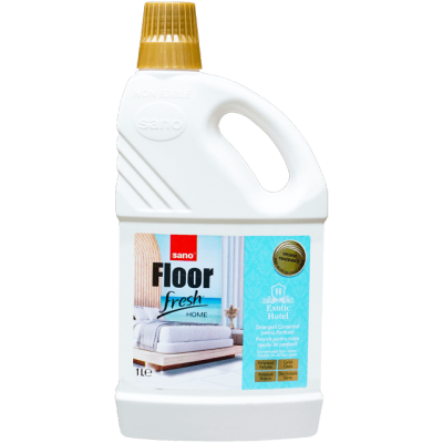 Detergent lichid pentru pardoseli Sano Floor Fresh Home Exotic Hotel, 1 litru 
