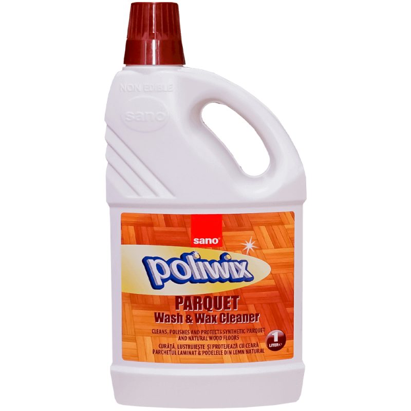 Detergent pentru parchet Sano Poliwix Parquet, 1 litru 