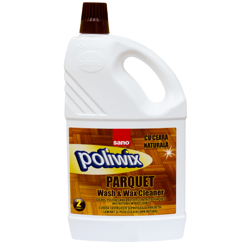 Detergent pentru parchet Sano Poliwix Parquet, 2 litri 