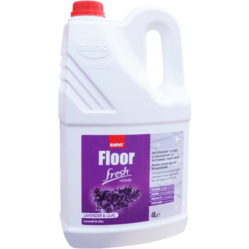 Detergent pardoseli Sano Floor Fresh Liliac, 4 litri