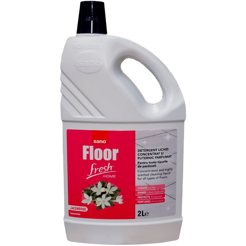 Soluție concentrată pentru pardoseli ceramice Sano Floor Fresh Jasmine 2 litri
