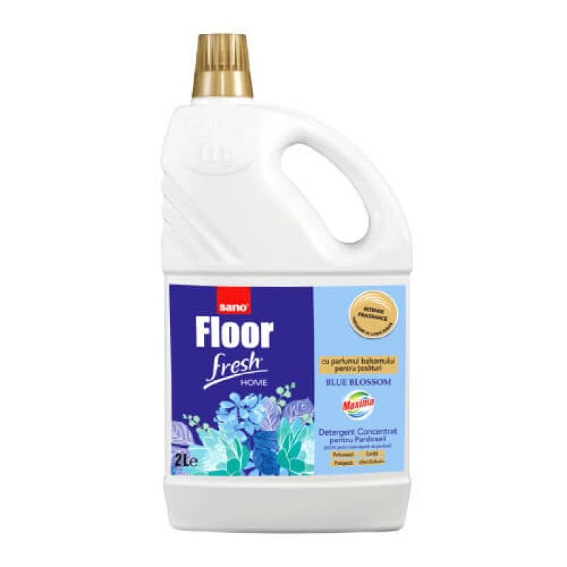 Detergent pentru pardoseli ceramice Sano Floor Fresh Home Blue Blossom 2 L