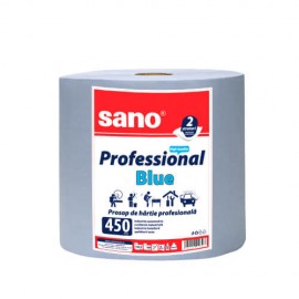 Rola Prosop Hartie Professional Blue 450 Sano 