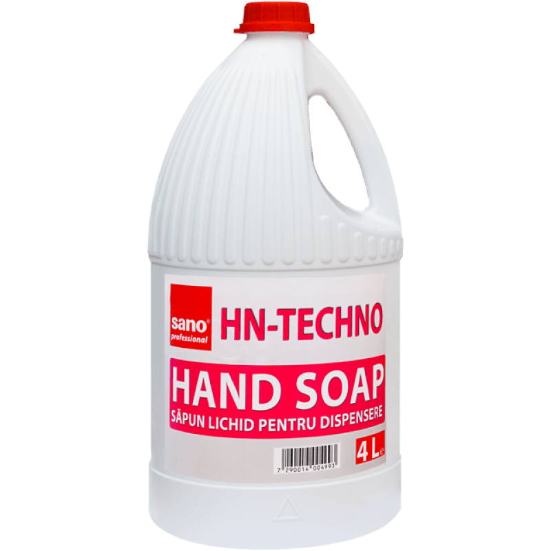 Săpun lichid pentru dispensere, Sano Techno Soap, Roz, 4 litri