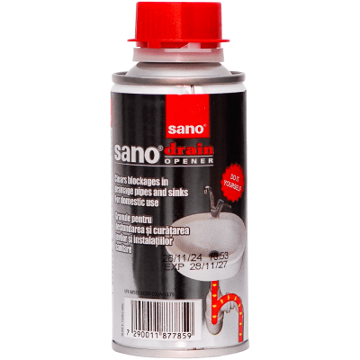 Granule pentru desfundat țevi Sano Drain, 200 g
