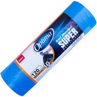 Saci menajeri Sano Optima Super, 120 L, albaștri, 10 buc 