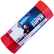 Saci menajeri Sano Optima Super, 120 L, roșii, 10 buc 
