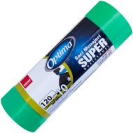 Saci menajeri Sano Optima Super, 120 L, verzi, 10 buc