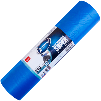 Saci menajeri 240L rezistenti albastri 10 buc Sano Optima Super