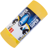 Saci menajeri Sano Optima Super, 60 L, galbeni, 15 buc 