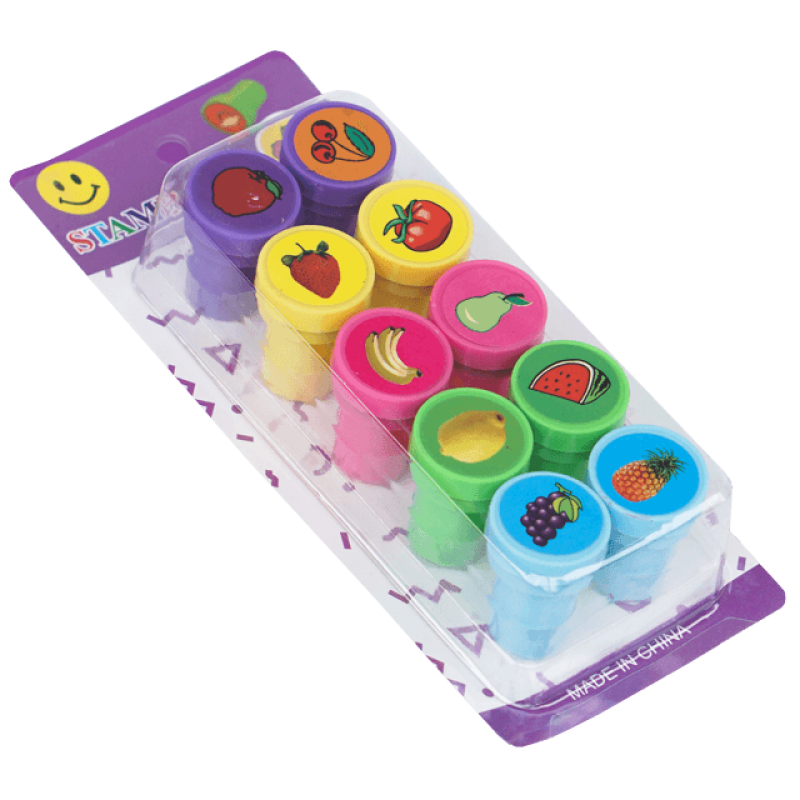 Kraft Set 10 Stampile Fructe
