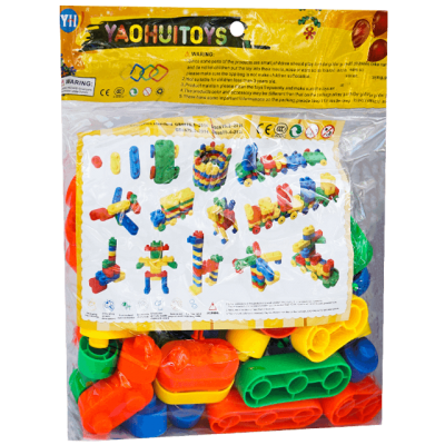 Cuburi Constructie Mari 500 g