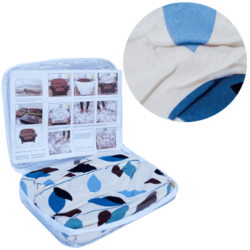Husă spandex pentru canapea single, 90 x 145 cm