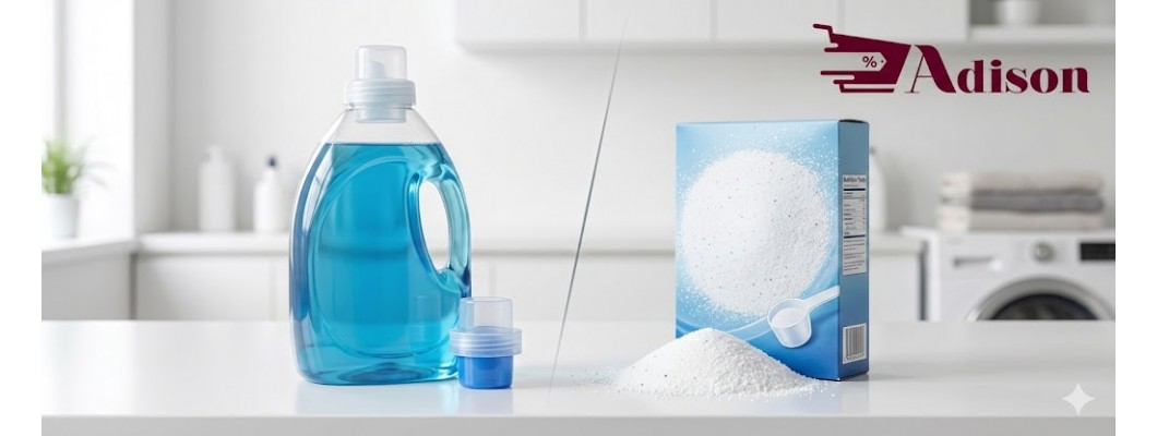 Detergent lichid vs detergent solid (pudră): ce alegi și de ce?