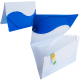 Mapa din pvc cu 13 compartimente si elastic 