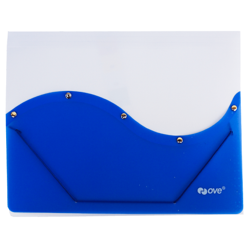 Mapa din pvc cu 13 compartimente si elastic 