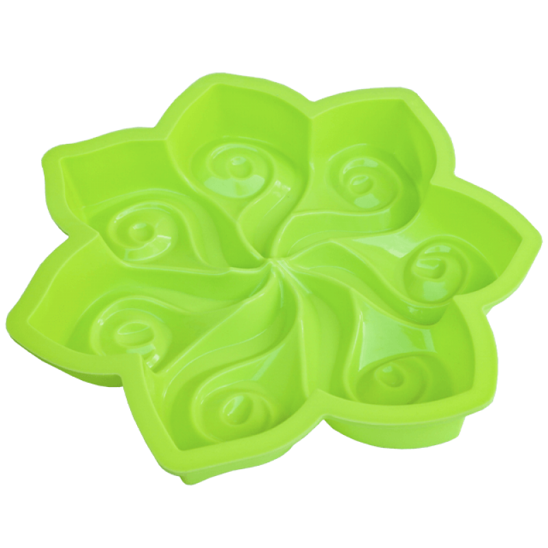 Tava de copt universala din silicon cu forme florale