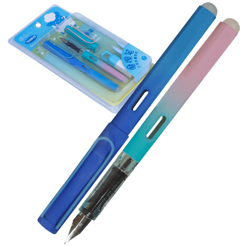 Set 2 stilouri friction curcubeu si 2 rezerve incluse