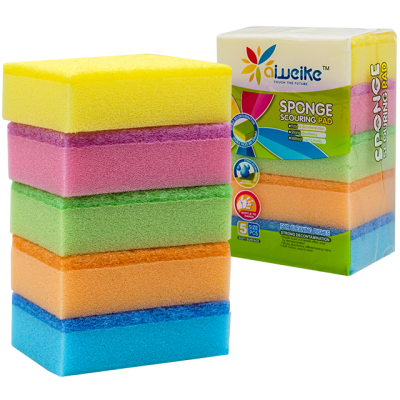 Set 5 Bureti de vase din spuma in 5 culori vesele 10 x 7 x 3 cm