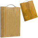 Tocator de bucatarie din bambus cu maner metalic 20 x 30 cm