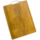 Tocator de bucatarie din bambus cu maner metalic 20 x 30 cm