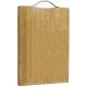 Tocator de bucatarie din bambus cu maner metalic 20 x 30 cm